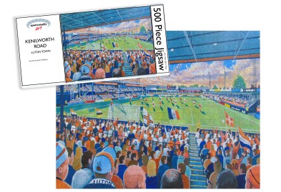 Kenilworth Road Stadium Fine Art Jigsaw Puzzle - Luton Town FC